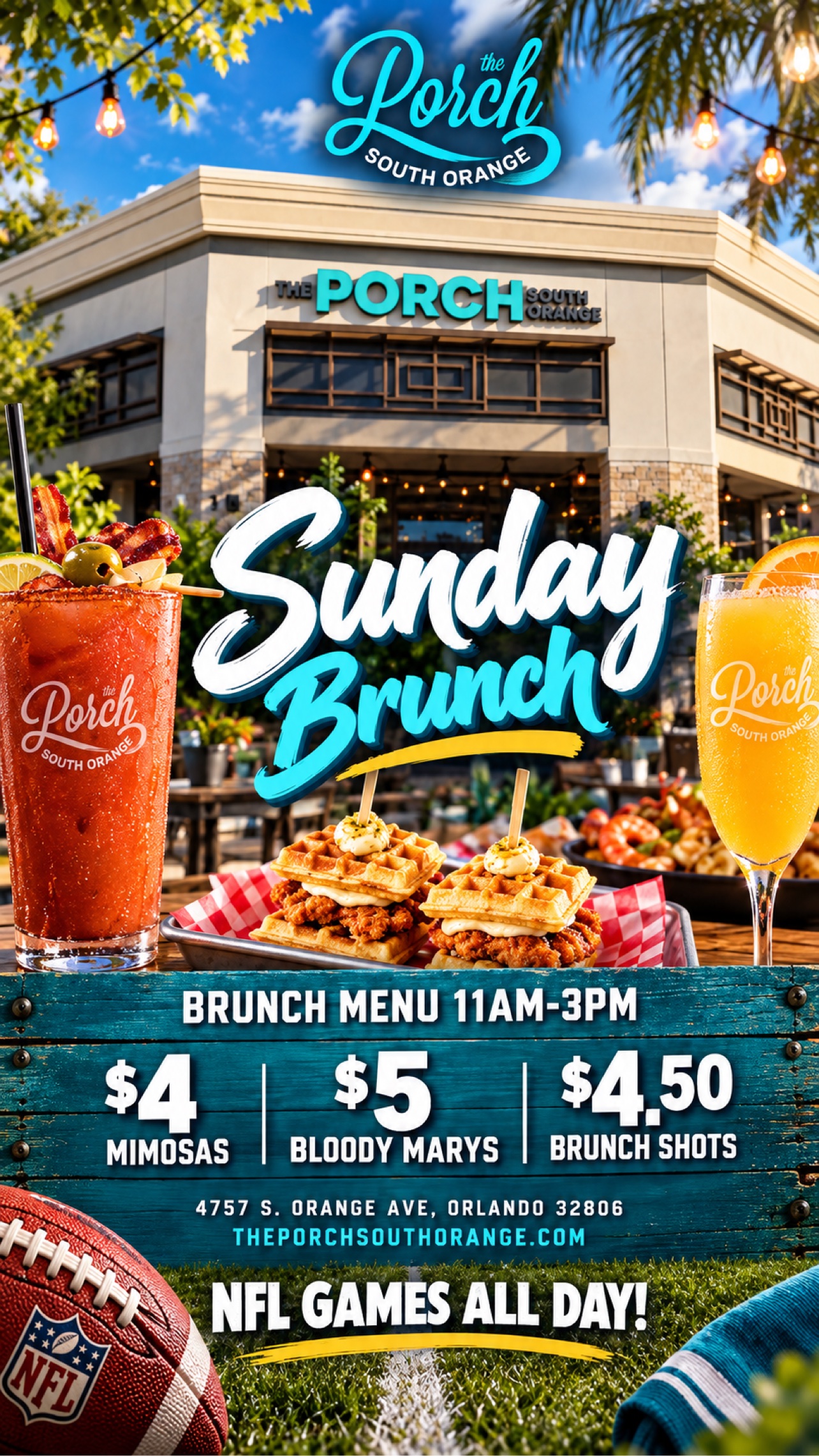 Sunday Brunch at The Porch South Orange